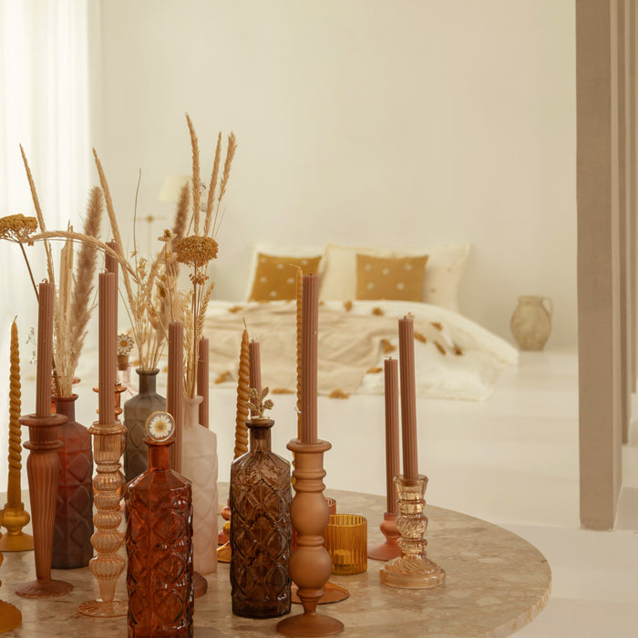 À la Frosted Classic Kandelaar - Coral