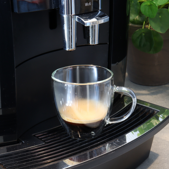 OTIX Theeglazen met Oor 6 stuks Theetassen 340ml Glas Cappuccino La...