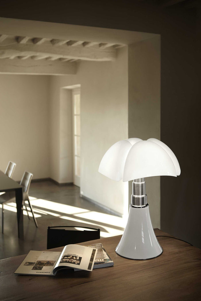 Martinelli Luce Pipistrello Medium tafellamp LED telescopisch wit