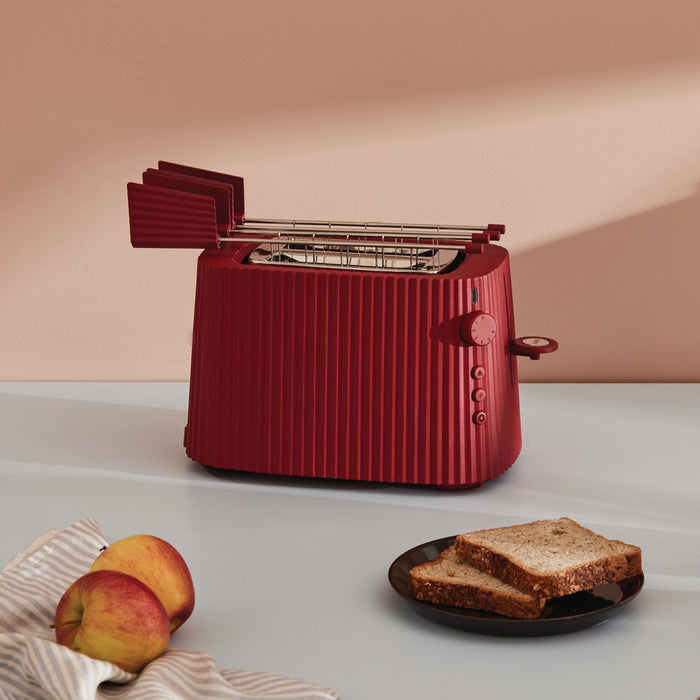 Alessi Plissé Broodrooster - Rood