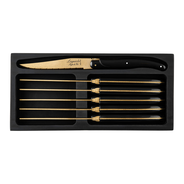 Laguiole Style de Vie Prestige Line Steakmessen - 6 st.