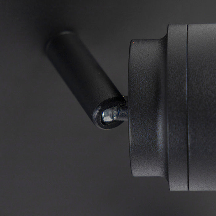 QAZQA Moderne badkamer spot zwart 3-lichts IP44 - Ducha