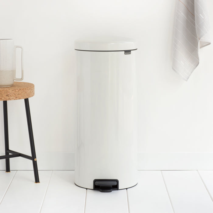 Brabantia NewIcon Pedaalemmer 30 L - Wit