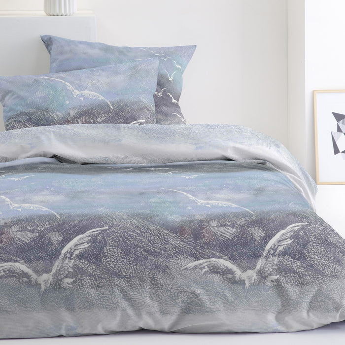 Damai dekbedovertrek Katoen - 240x200|220cm - Vogel dessin