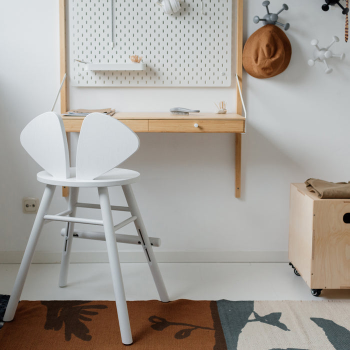 Nofred Mouse Junior Kinderstoel - Wit