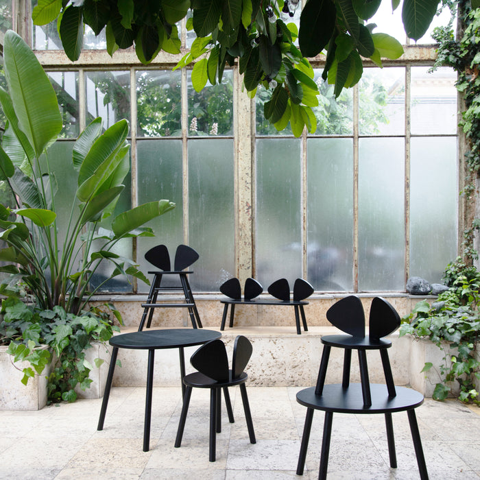 Nofred Mouse Junior Kinderstoel - Zwart