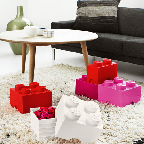 LEGO® Brick 4 Opbergbox - Wit
