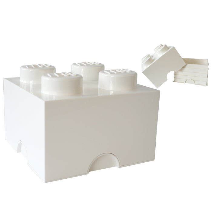 LEGO® Brick 4 Opbergbox - Wit