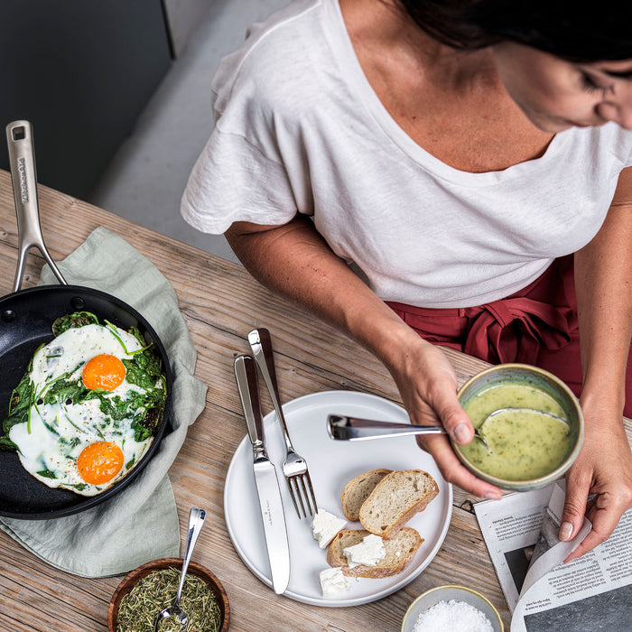 KitchenAid Forged Hardened Aluminium Koekenpannenset 3-delig Ø 20 + 24 + 28 cm