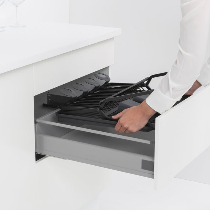 Brabantia Sink Side Inklapbaar Afdruiprek - Dark Grey