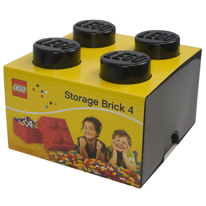 LEGO® Brick 4 Opbergbox - Zwart