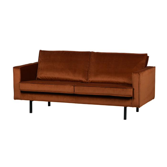 WOOOD Rodeo 2,5-zitsbank - Velvet - Roest