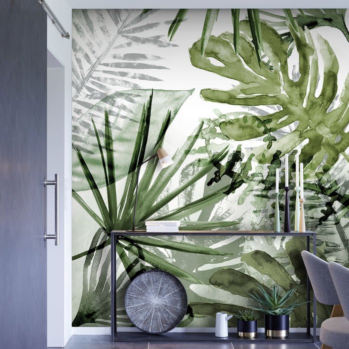 Art for the Home Fotobehang - Monstera - Groen - 280x200cm