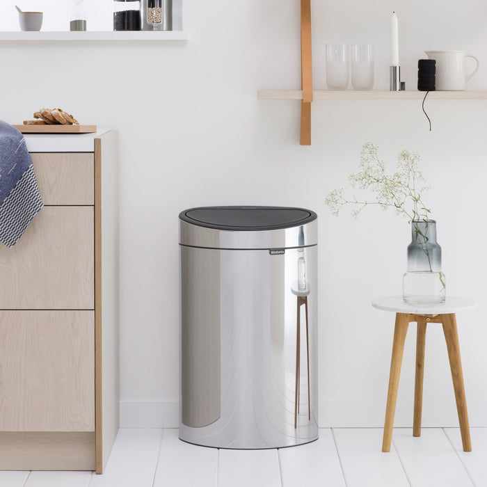 Brabantia Touch Bin Recycle Afvalemmer 33 Liter (10+23 Liter)