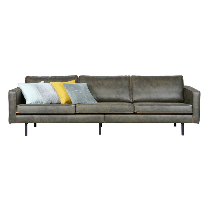 WOOOD Rodeo 3-zitsbank - Eco-leder - Army