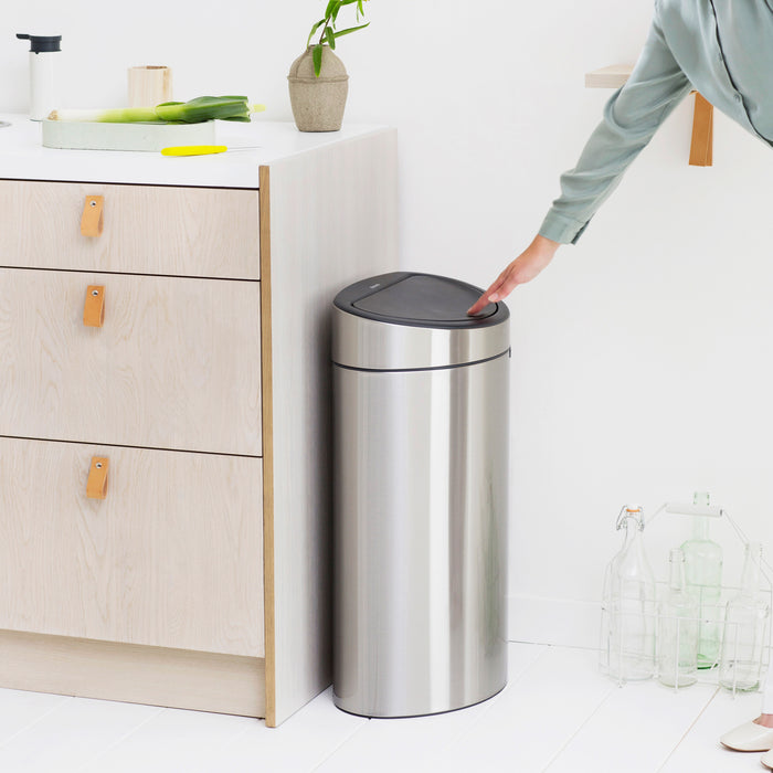 Brabantia Touch Bin Recycle Afvalemmer 33 Liter (10+23 Liter)