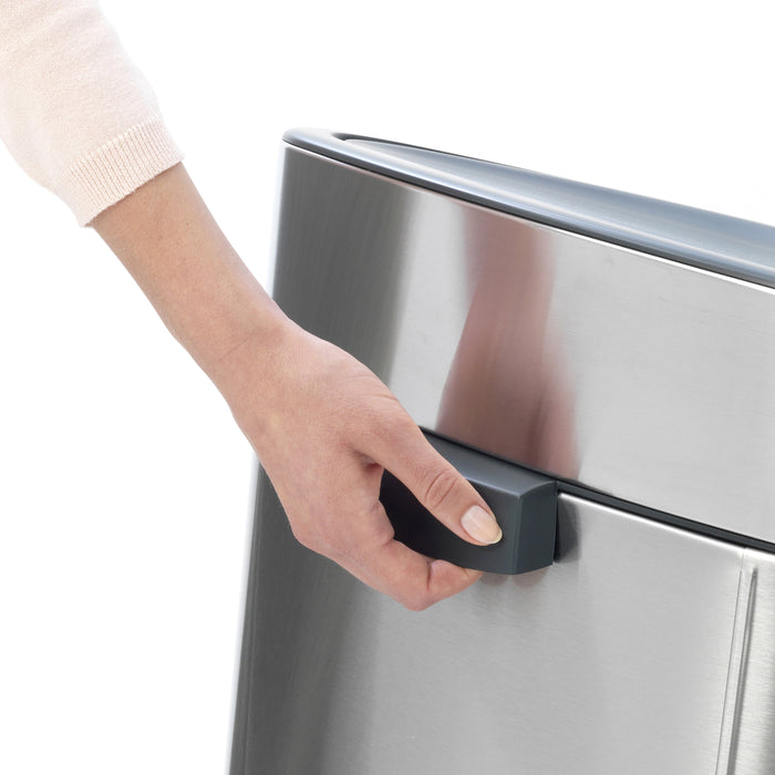 Brabantia Touch Bin Recycle Afvalemmer 33 Liter (10+23 Liter)