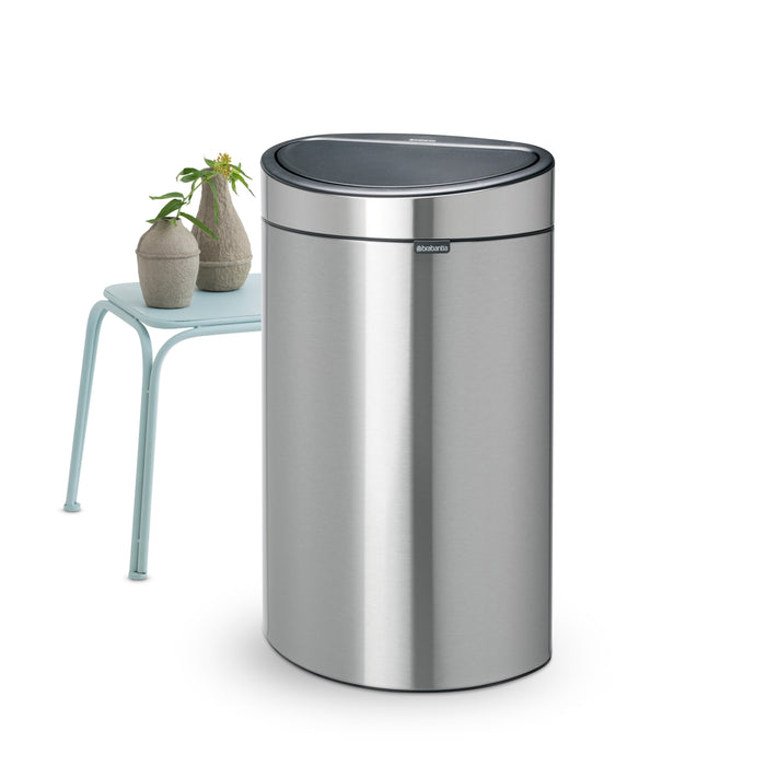 Brabantia Touch Bin Recycle Afvalemmer 10 + 23 L - Vingerafdrukvrij