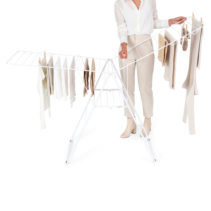 Brabantia HangOn Droogrek 25 Meter - White