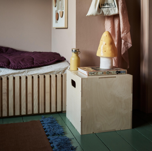 Nofred Cube Opbergkist - Bruin