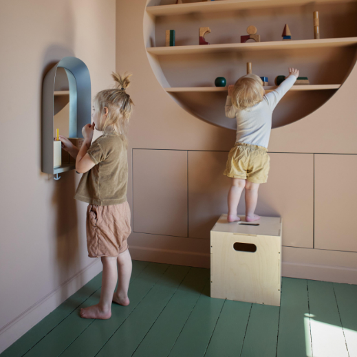 Nofred Cube Opbergkist - Bruin