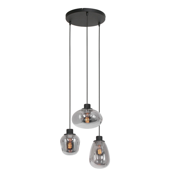 Steinhauer hanglamp zwart