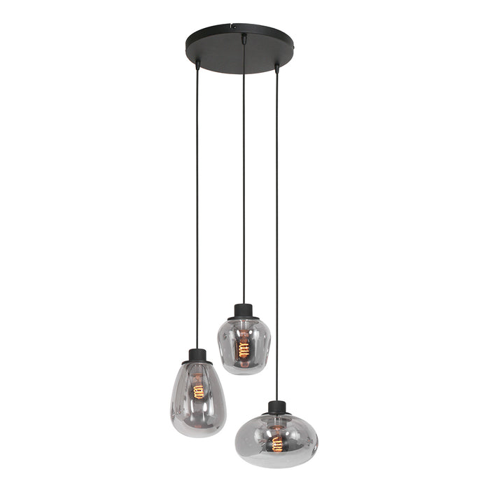 Steinhauer hanglamp zwart