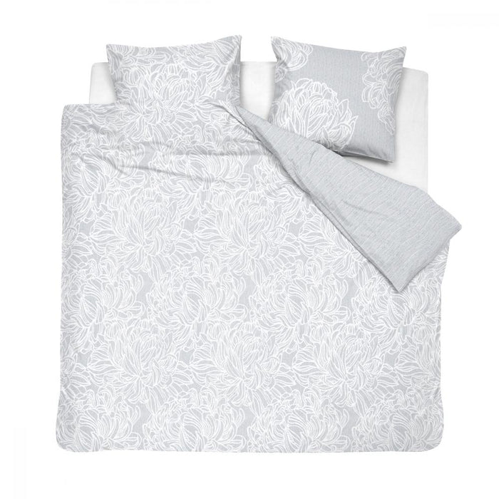 Cinderella Dekbedovertrek Katoen Satijn Dentelle grey