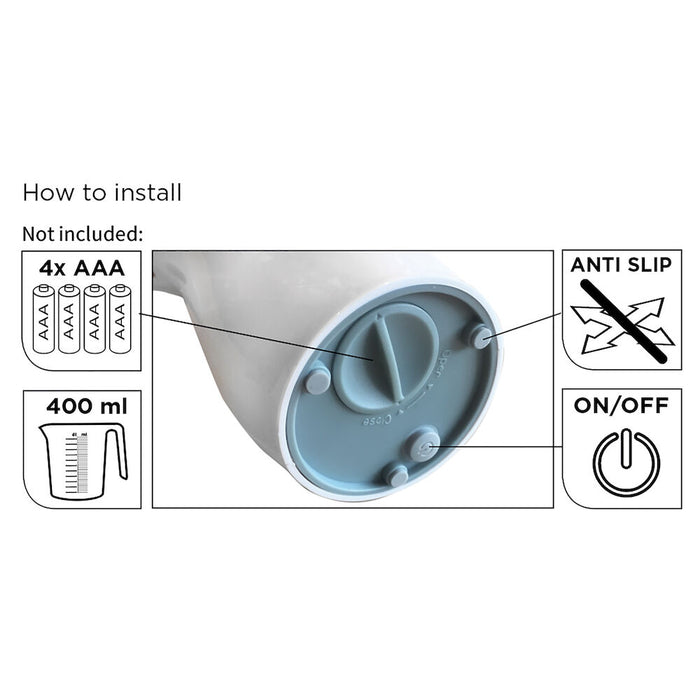 Tiger Soapmate Automatische Zeepdispenser 0,4 L - Wit