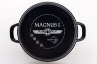 Lite-Body Soeppan|Stamppotpan - 24cm|8l - Emaille - Roze - Inductie