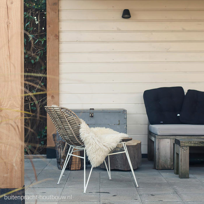 KS Verlichting Vita Cup Muurlamp Mat Zwart