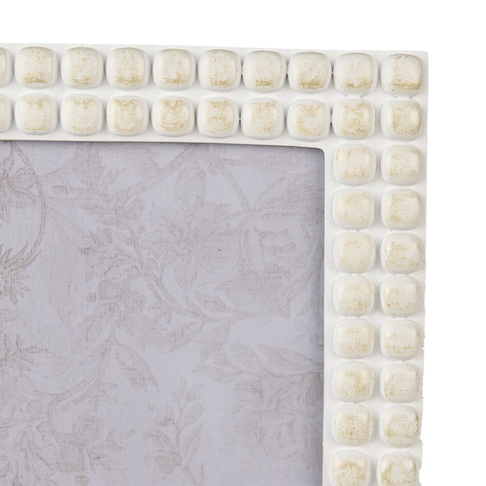 Clayre & Eef Fotolijst 15x20 cm Wit Kunststof Fotokader