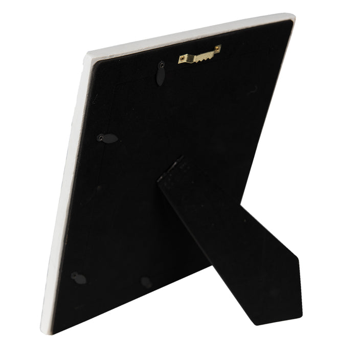 Clayre & Eef Fotolijst 15x20 cm Wit Kunststof Fotokader