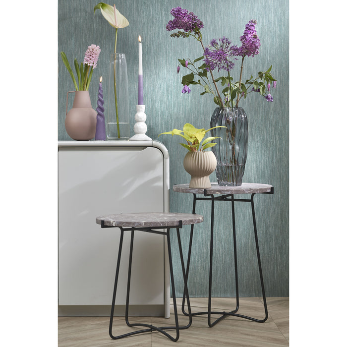 Mica Decorations Feline Vaas - H32 x Ø16 cm - Donkerbruin