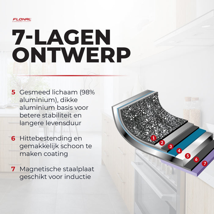 Flonal Dura Inductie Sauspan - Ø 20cm