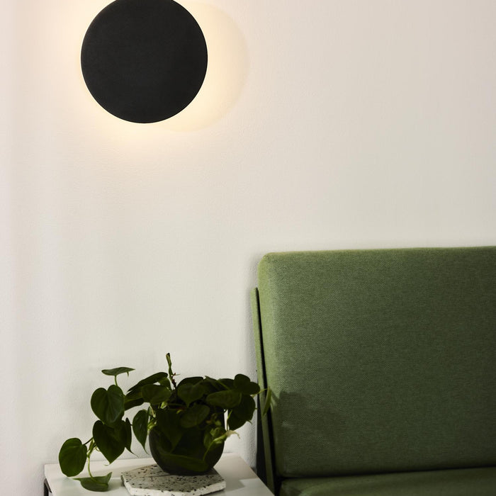 Lucide EKLYPS LED Wandlamp - Zwart