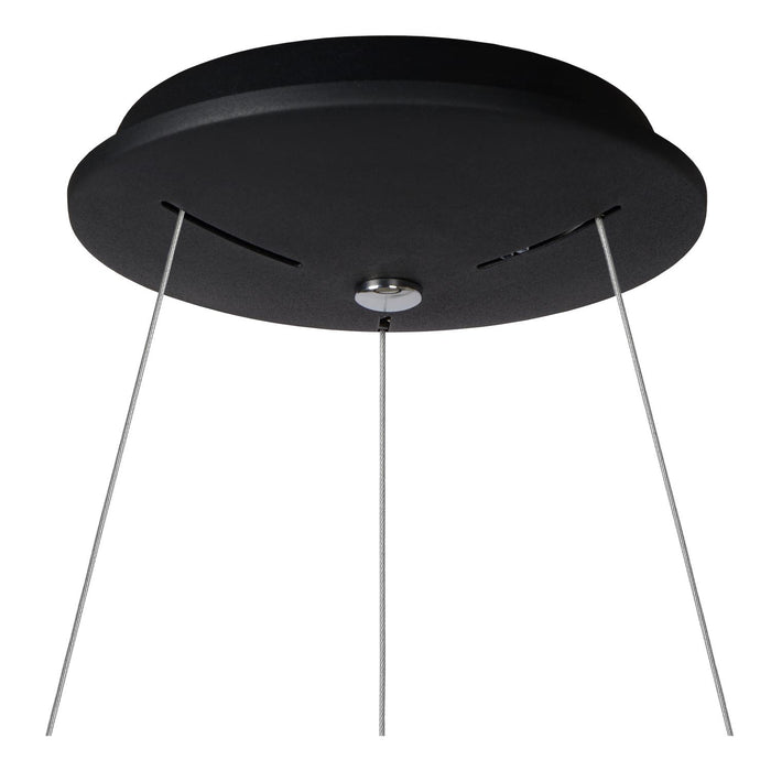 Lucide TALOWE LED Hanglamp - Zwart