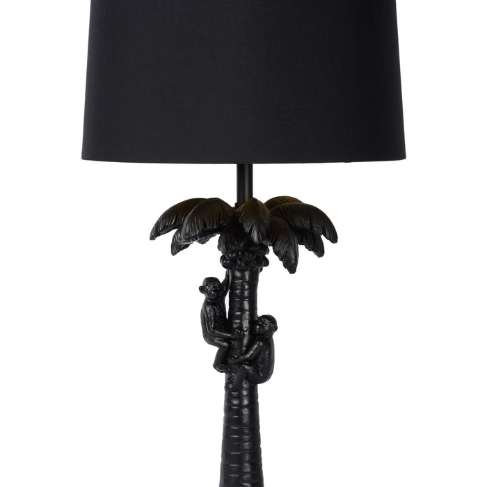 Lucide EXTRAVAGANZA COCONUT Tafellamp - Zwart