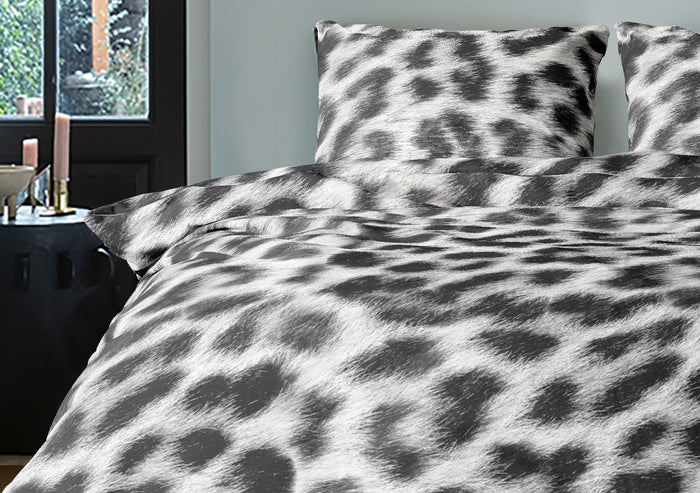 Elegance Dekbedovertrek Dolly - zwart|wit