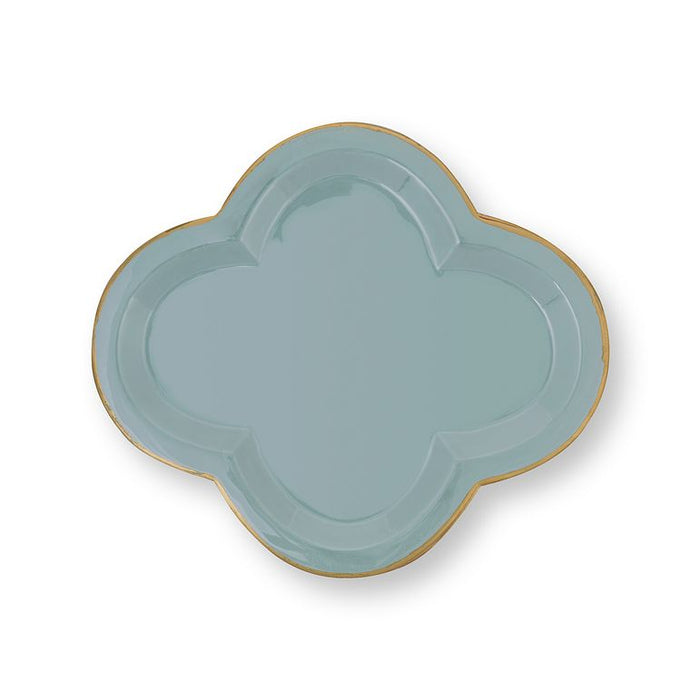 Pip Studio Tray Fancy Klein Dienblad - Blauw - 26x30 cm