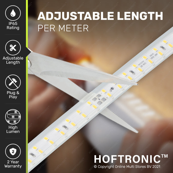 HOFTRONIC Flex180 LED Strip 5m Warm wit IP65