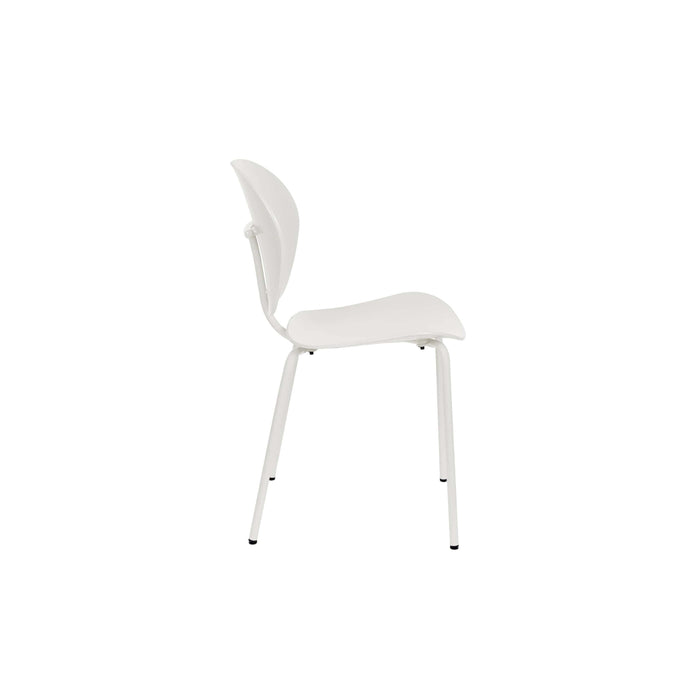 Zuiver The Ocean Chair Eetkamerstoelen Coconut Milk - Set van 2 - Wit