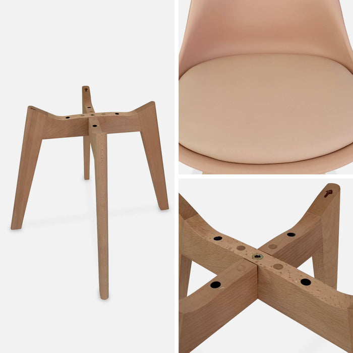 sweeek - Set van 4 kuipstoelen