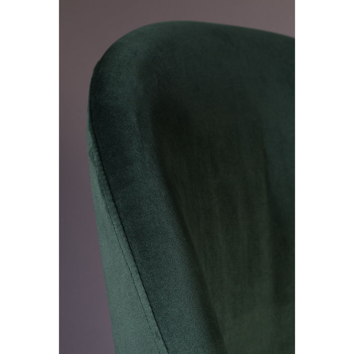 Dutchbone Barbara Eetkamerstoelen Groen - Set van 2