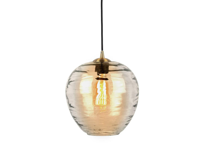 LEITMOTIV Hanglamp Glamour Globe handgemaakt