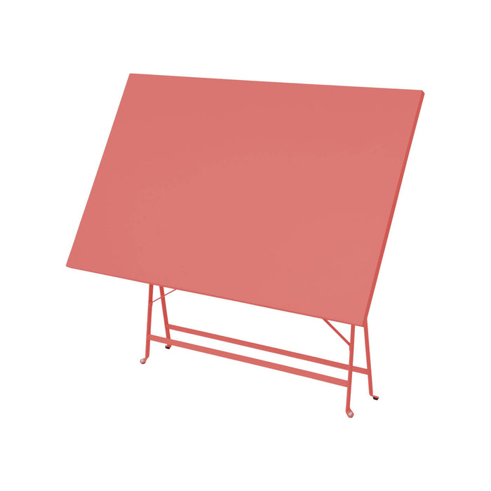 sweeek - Inklapbare metalen bistrotafel 110 x 70cm, voor 4 personen