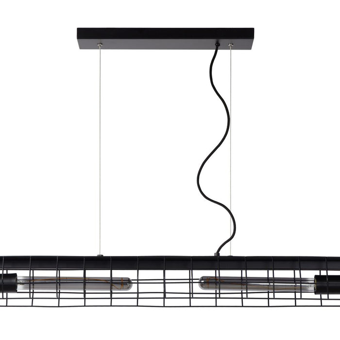 Lucide LATTICE Hanglamp - Zwart