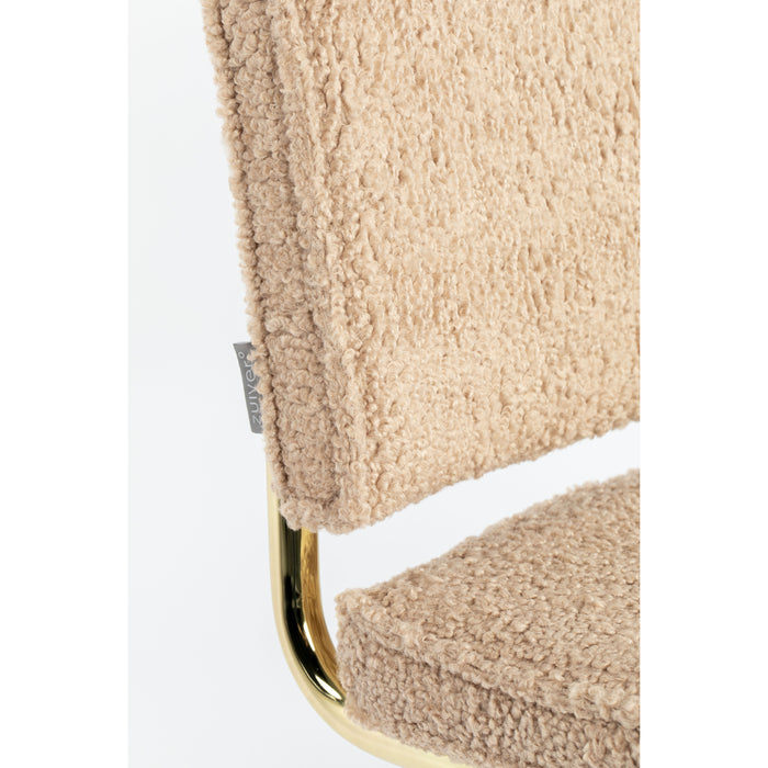 Zuiver Teddy Stoel Roze - Set van 2