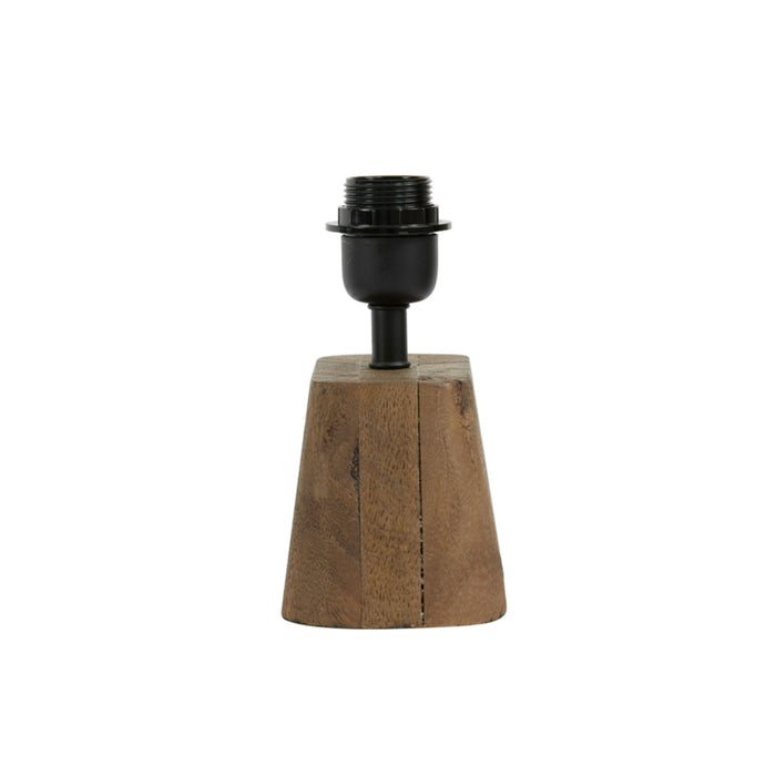 Light&living Lampvoet 16x10x11 cm KARDAN hout donker bruin