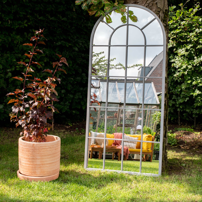 Kave Home Karlina Terracotta Bloempotten - Set van 2